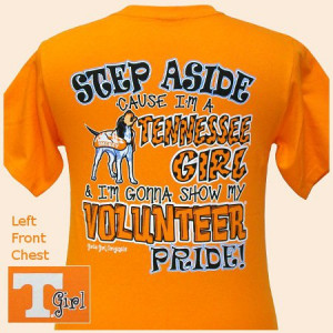 Tennessee Volunteer fan, this shirts for you. 