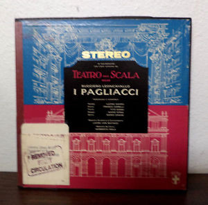 TEATRO alla milan SCALA RUGGIERO LEONCAVALLO I PAGLIACCI Franco