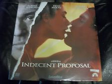 Indecent Proposal Widescreen Laserdisc LD Robert Redford Demi Moore
