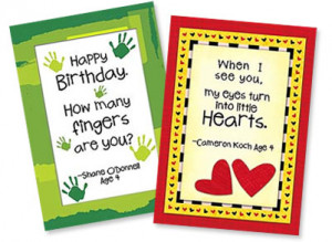 Kid Quips Greeting Cards from Leanin’ Tree