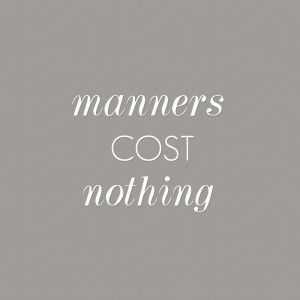 quote manners