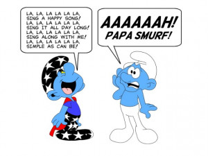 Funny Smurf Quotes...