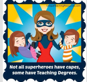 Superhero teachers
