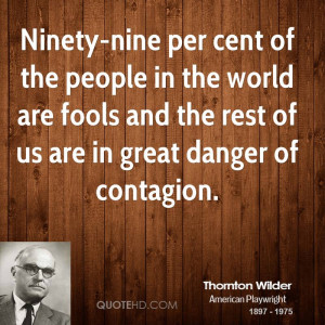 Thornton Wilder Quotes