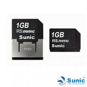 100% Good Quality MMC card 128MB 256MB 512MB 1GB 2GB RS-MMC card with ...
