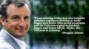 Engineering Quote of the Week - Douglas Adams