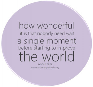 How wonderful it is that nobody need wait a single moment before ...