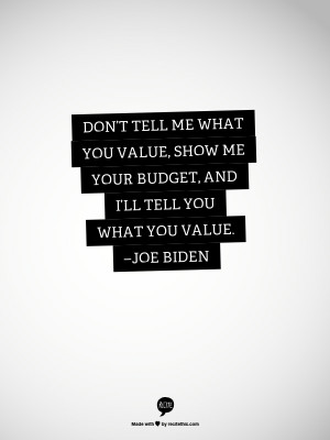 Joe Biden Quote