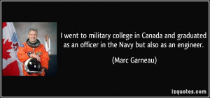 More Marc Garneau Quotes