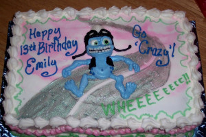 Crazy Frog Cake