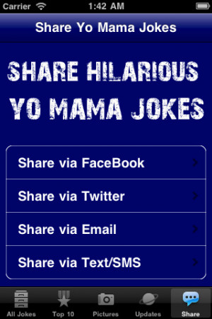 Tags : jokes , hilarious , funny , mama jokes