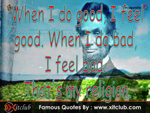 Abraham Lincoln Famous