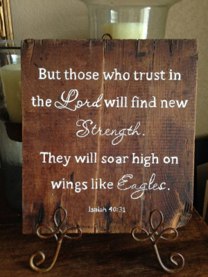 Reclaimed Wood Sign with Hand Painted Quote by FlightofFancyLLC, $49 ...