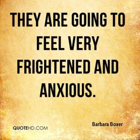 Frightened Quotes