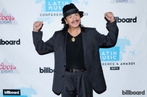 Carlos Santana at the Billboard Latin Music Conference and Awards ...