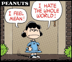 Lucy Peanuts Quotes Via snoopy