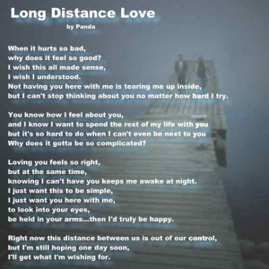 Long Distance Love Message Lovely Miss You Missing Quote