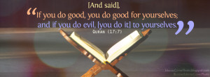 Quran (17:7) Islamic Cover Photo