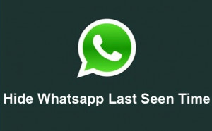 ... below steps to hide your whatsapp Last Seen Time in android phone