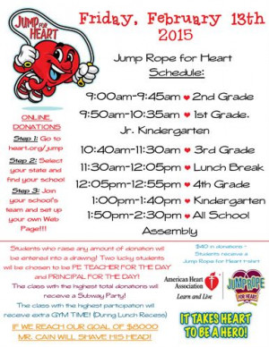 Jump Rope for Heart Form