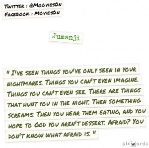 Jumanji #movie #quotes