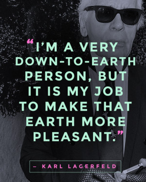 ... To Earth Person, But It Is My Job To Make That Earth More Pleasant