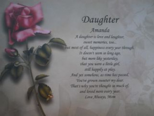 Daughter’s Birthday Poems
