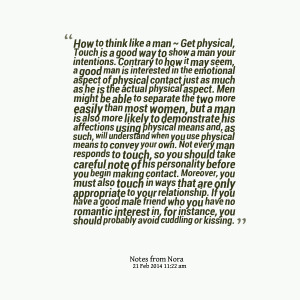 ... ~ Quotes from Patricia Ann Goodman: How to think like a man ~ Get