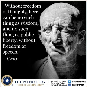Quote: Cato — The Patriot Post