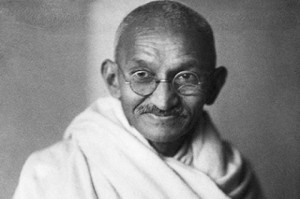 Mahatama Ghandi, the Most well known Indian Leader, the second most ...