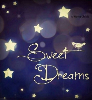 Sweet dreams