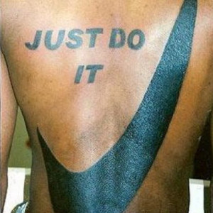 File Name : just-do-it-quote-tattoo-on-back.jpg Resolution : 612 x 612 ...