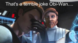 Star Wars Comedy Terrible joke!