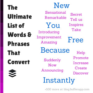 The 5 most persuasive words in the English language