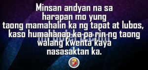 Minsan All About Tagalog Quotes