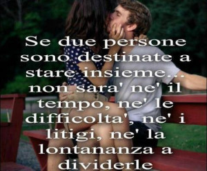 If two persons are destined to be together, not time, nor ...