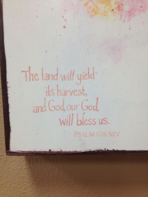 Bible verse for Autumn or fall