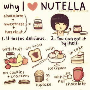 chocolate, coffe, cupcakes, i love, i want, nutella, why