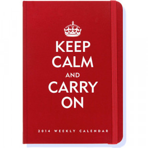 Home > Obsolete >Keep Calm and Carry On 2014 Planner