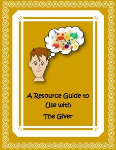 the giver more middle schools giver ideas 8th grade novels study ...