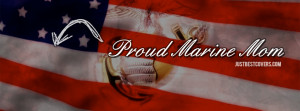 Proud Marine Mom Facebook Cover Photo