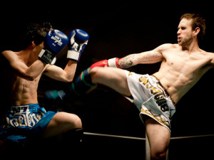 Thai Fighter Muay Kick Boxing