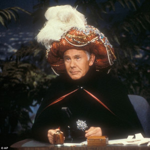 The Nation: In this undated photo provided by NBC, Johnny Carson