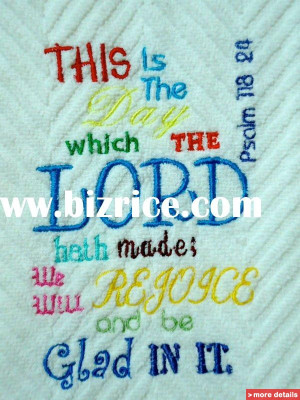 Bible Verse Quote Kitchen Towels Hand