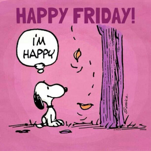 Snoopy Happy Friday Quotes. QuotesGram