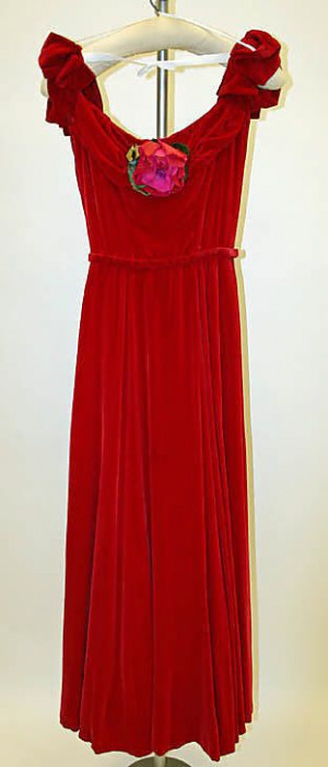 1948 Mainbocher Evening dress Metropolitan Museum of Art, NY. See more ...
