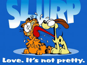 Displaying 10> Images For - Funny Garfield Wallpapers...