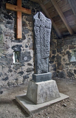 Viking Gravestone, Cille Bharra, Isle of Barra - the celtic fantasy ...