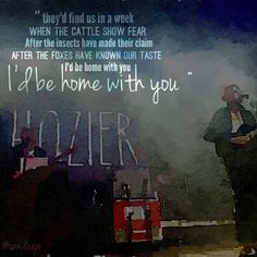 ... ugh my heart is destroyed by this twist love song. Hozier is a genuis