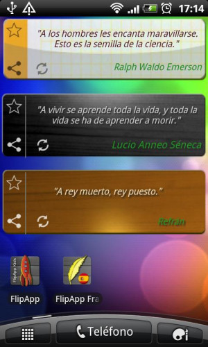 Famous Quotes Spanish - screenshot